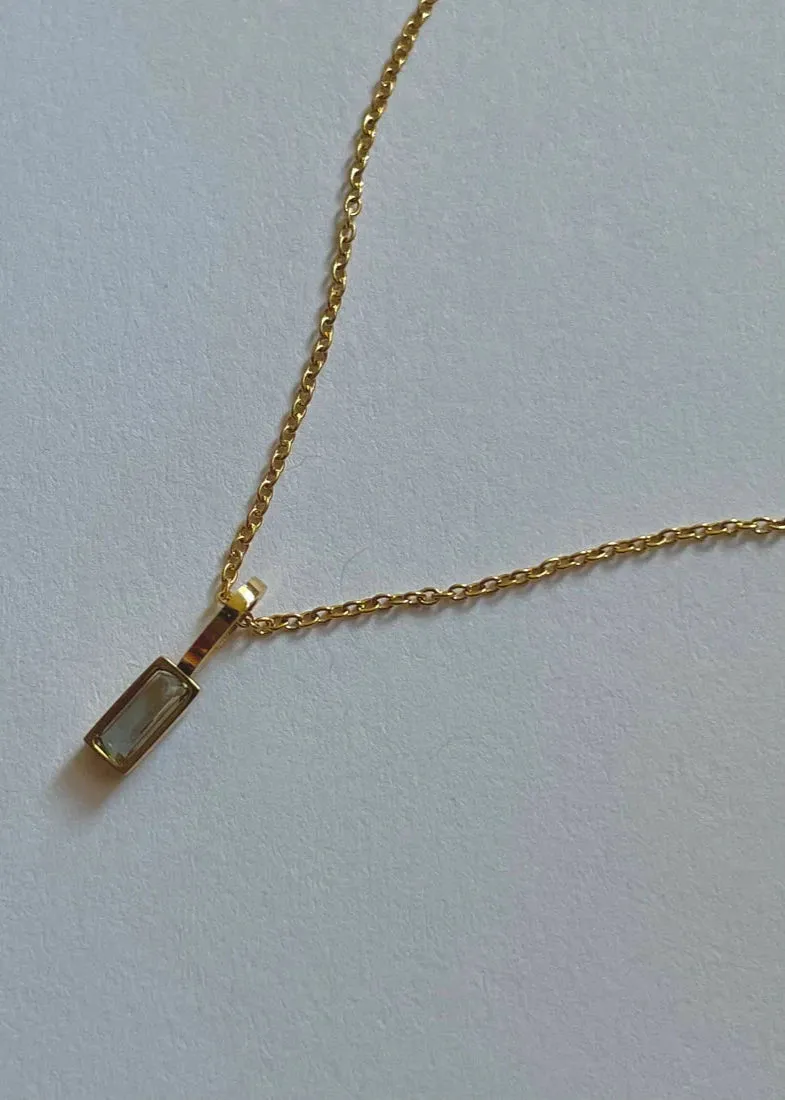 Birthstone Necklace | March