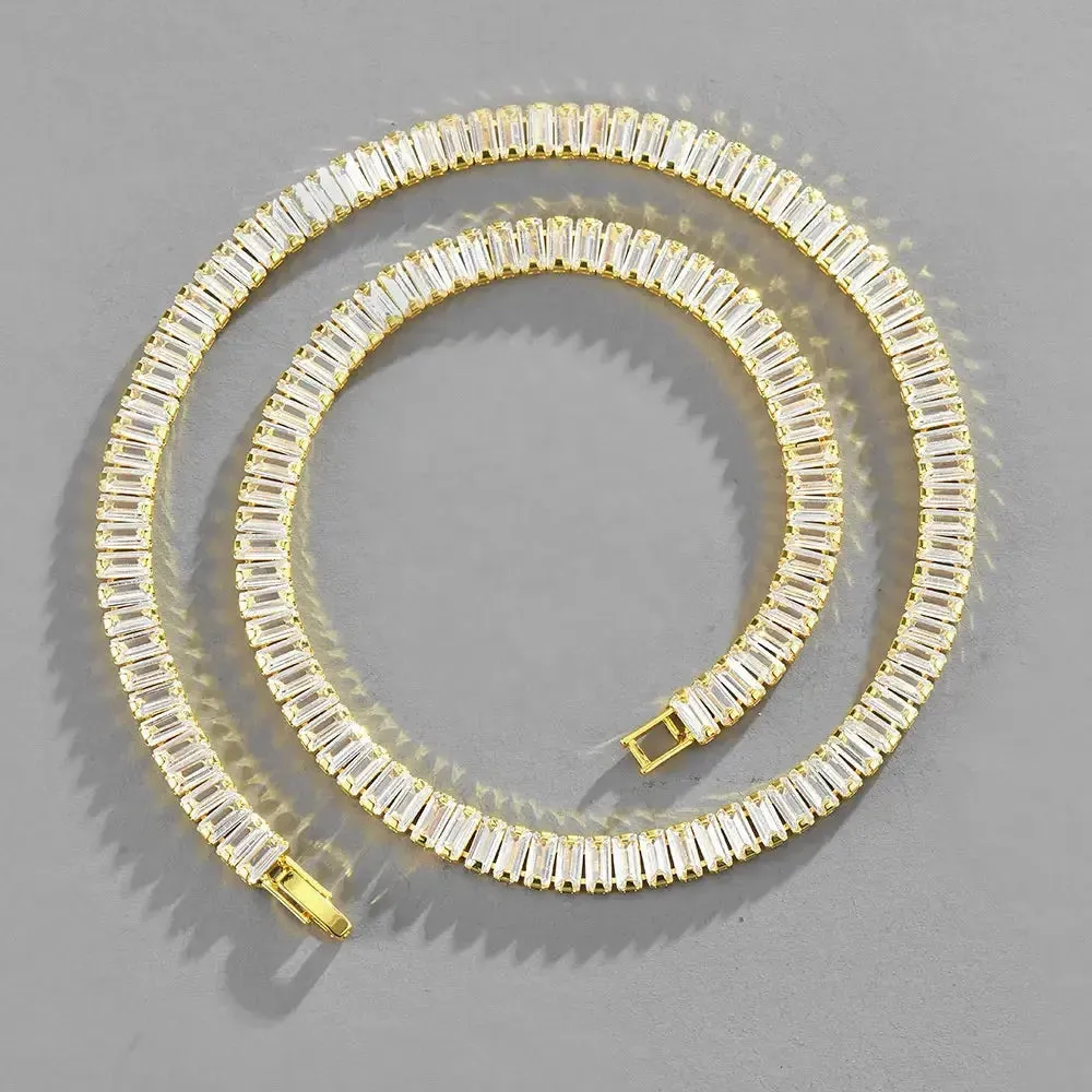 Bling Tennis Bracelet Necklaces