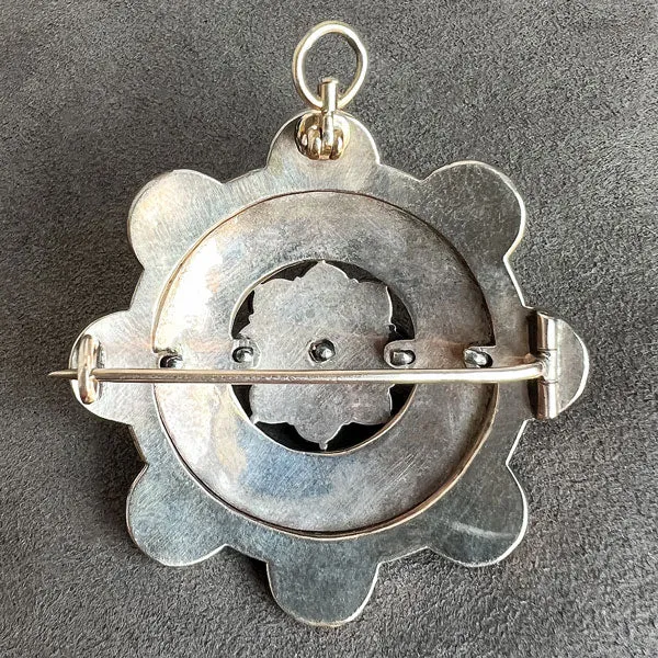 Bohemian Garnet Pin/Pendant