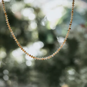 Bohemian Gray Labradorite Necklace