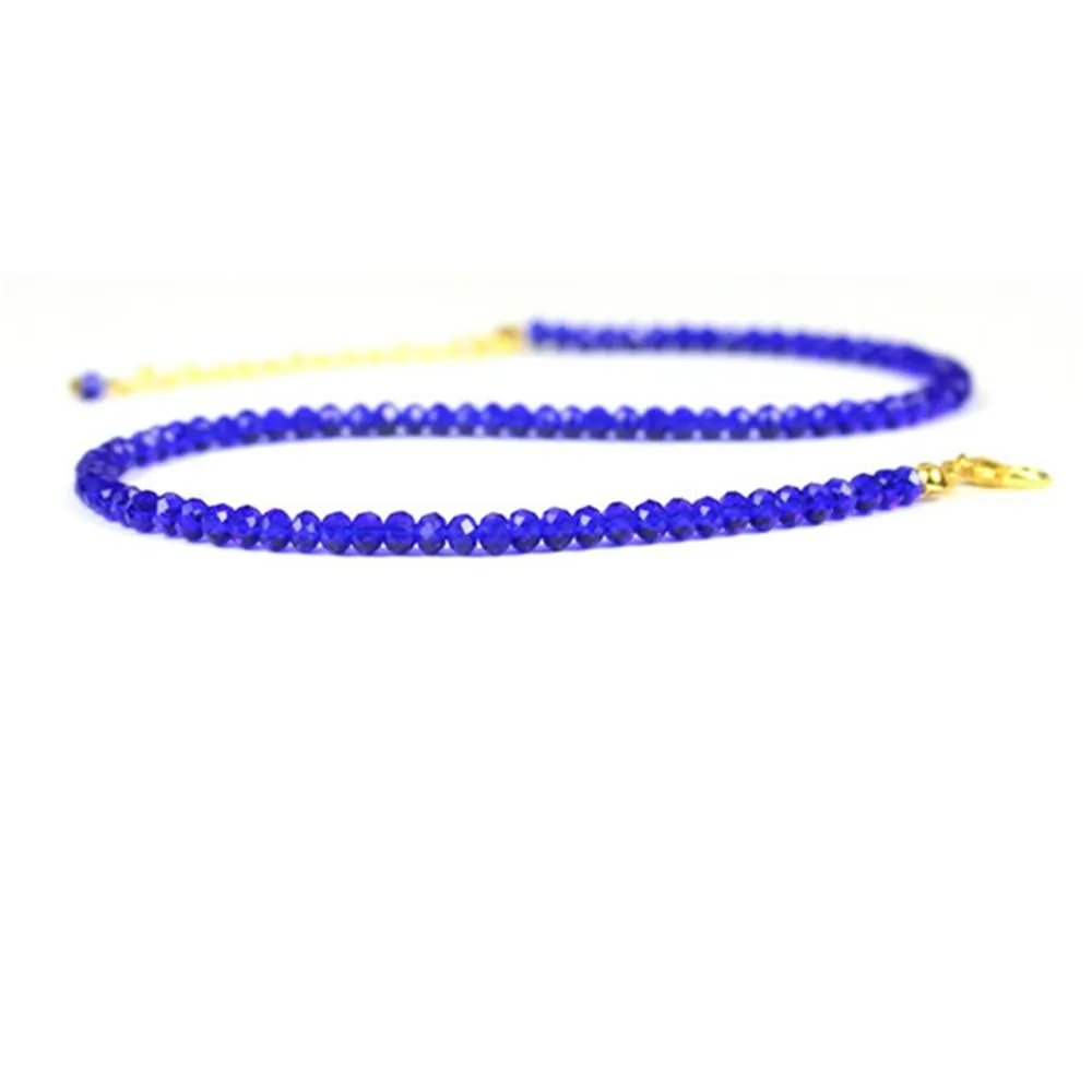 Boho Chic Black Bead Short Necklace