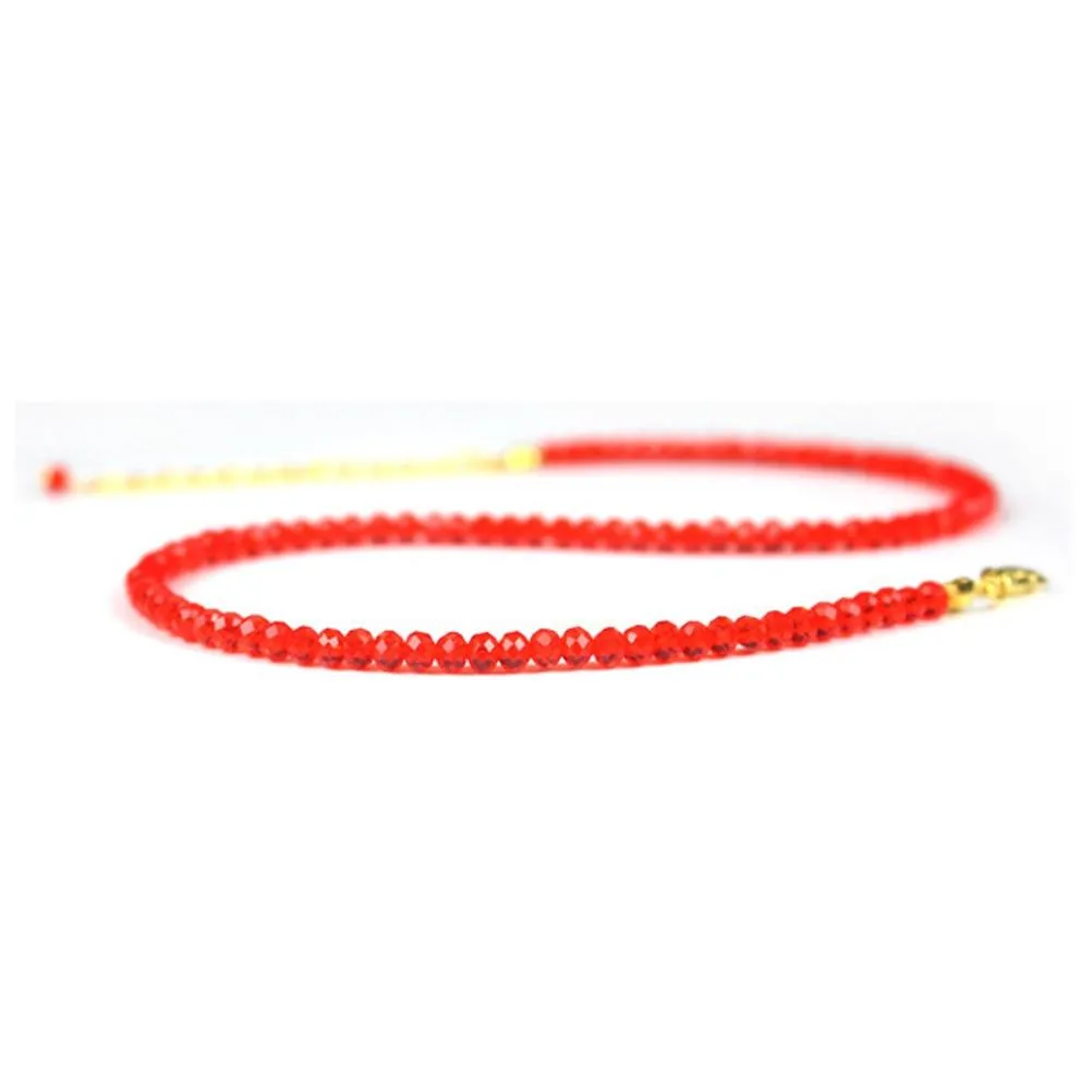 Boho Chic Black Bead Short Necklace
