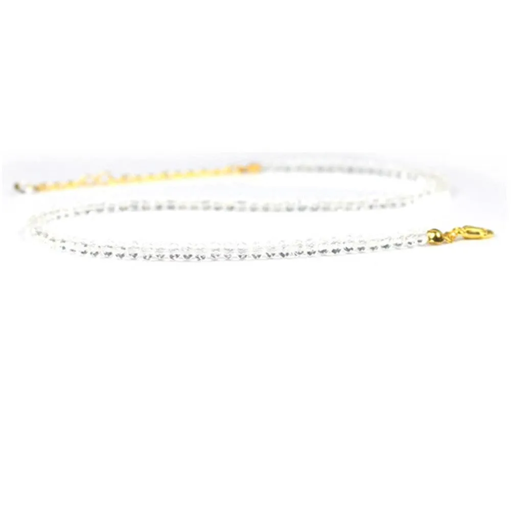 Boho Chic Black Bead Short Necklace
