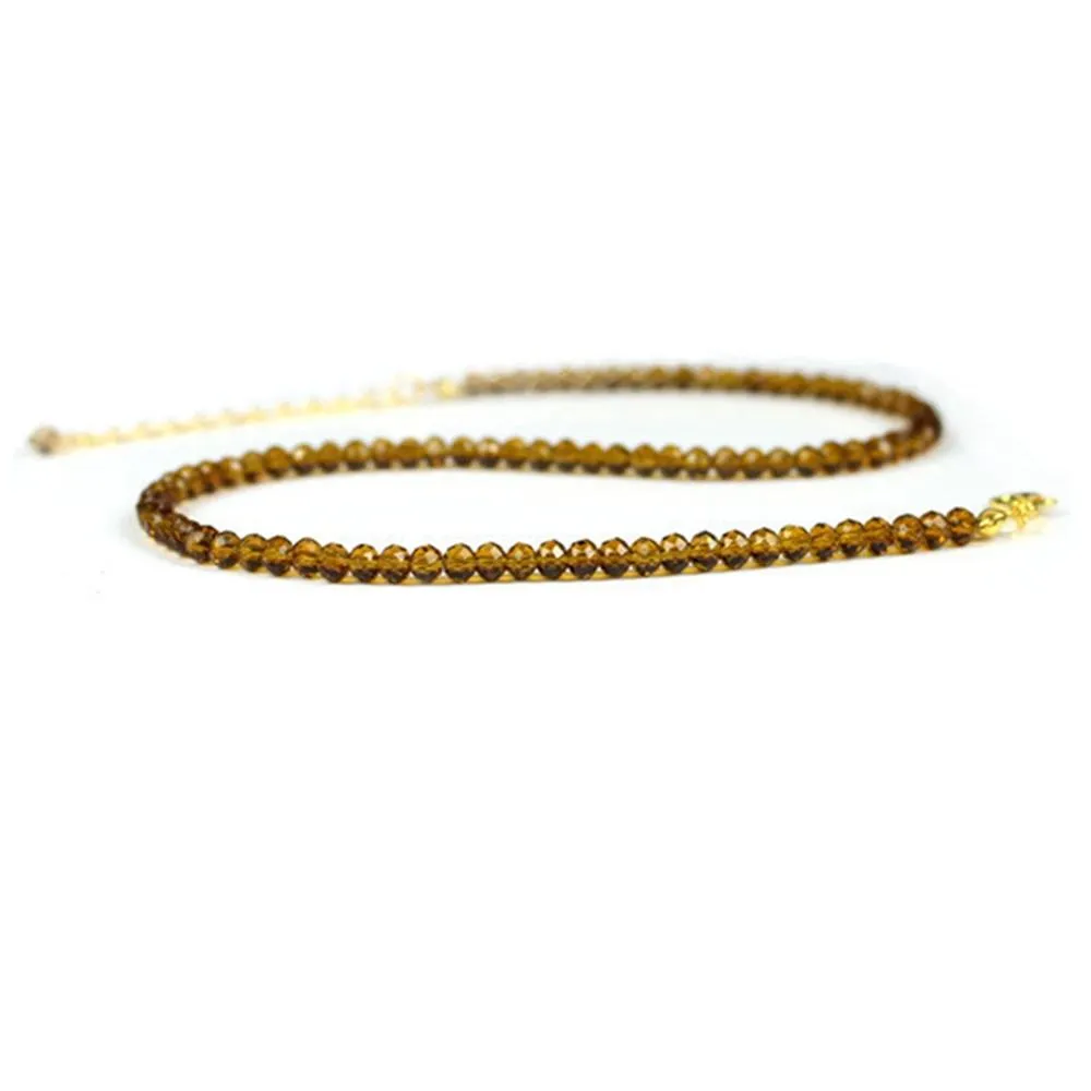 Boho Chic Black Bead Short Necklace