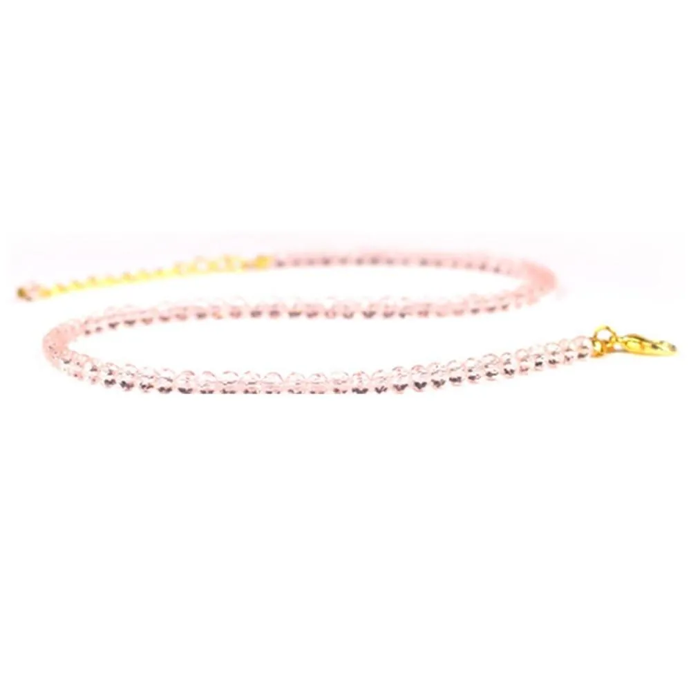 Boho Chic Black Bead Short Necklace