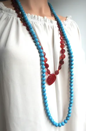 Boho Style Beaded Necklaces for Women