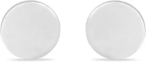 Boma Jewelry Sterling Silver Circle Geometric Stud Earrings