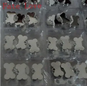 Bone Dog Tag design charms