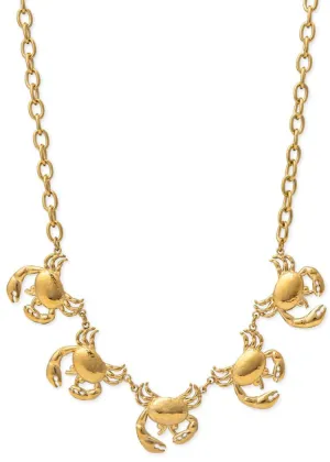Bracha Kingston Crab Charm Necklace