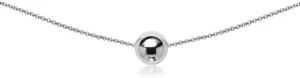 Brand Layered Rope Chain Necklace - Dainty 8mm Ball Bead Choker for Women