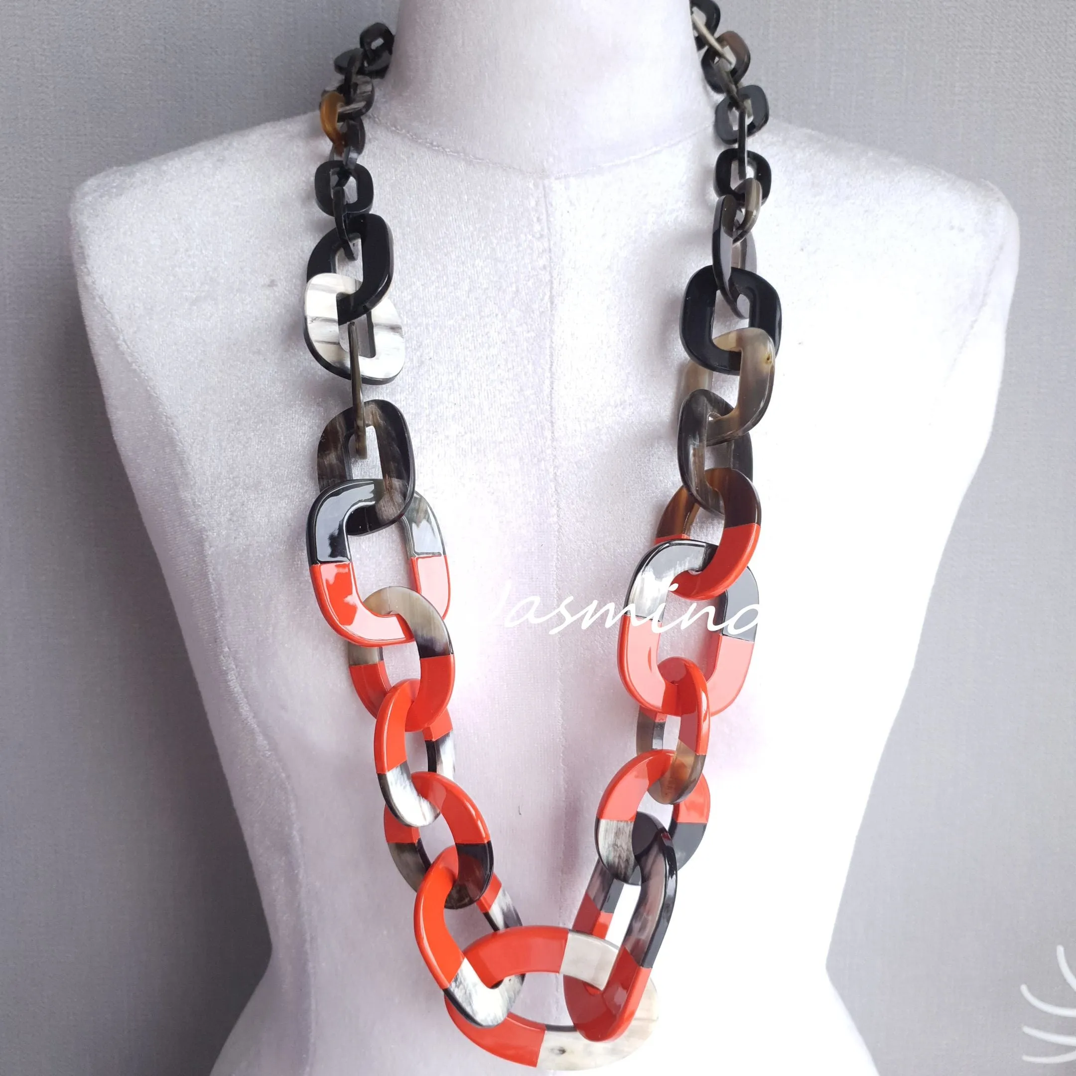 Breathtaking Rustic Necklace J17875, Handmade product from Vietnam