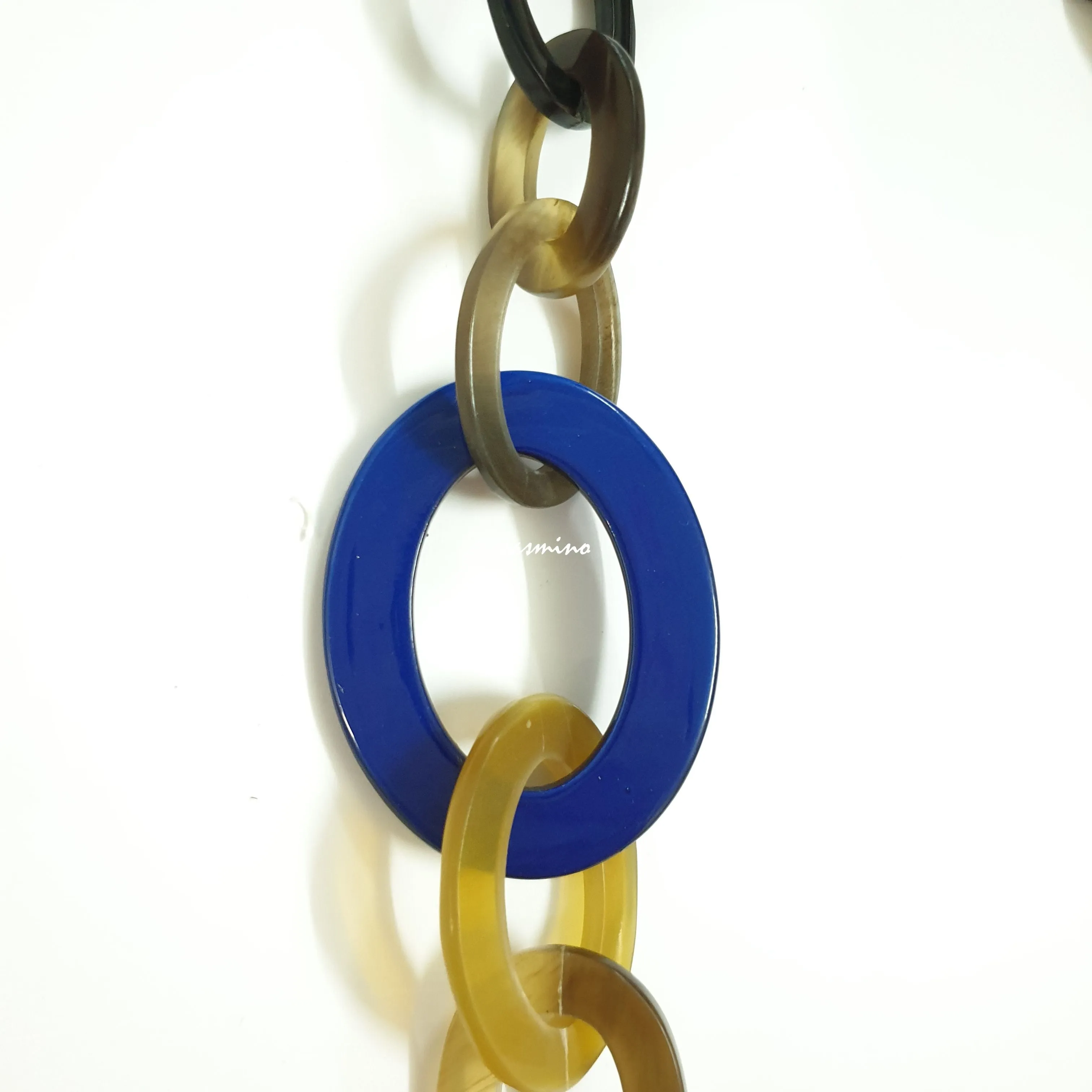 Breathtaking Rustic Necklace J18129, Handmade Buffalo Horn Product from Vietnam