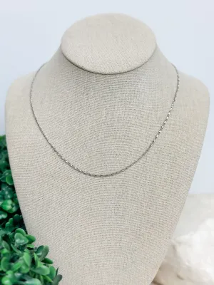 Bright & Shiny Necklace - Silver by B.B. Lila