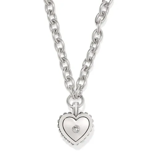 Brighton | Pretty Tough Bold Two Tone Necklace