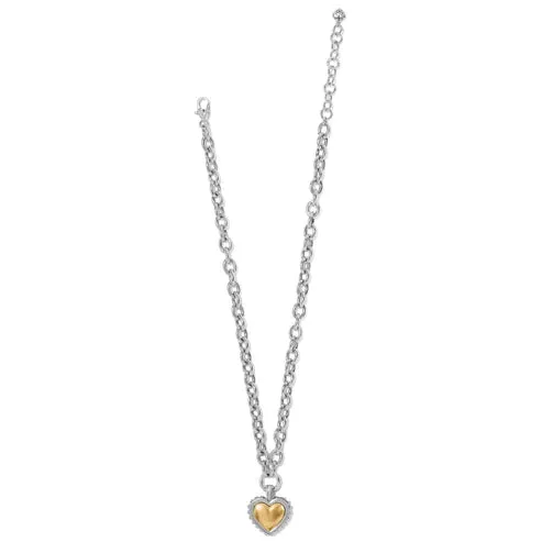 Brighton | Pretty Tough Bold Two Tone Necklace