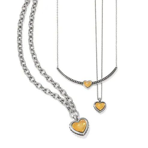 Brighton | Pretty Tough Bold Two Tone Necklace