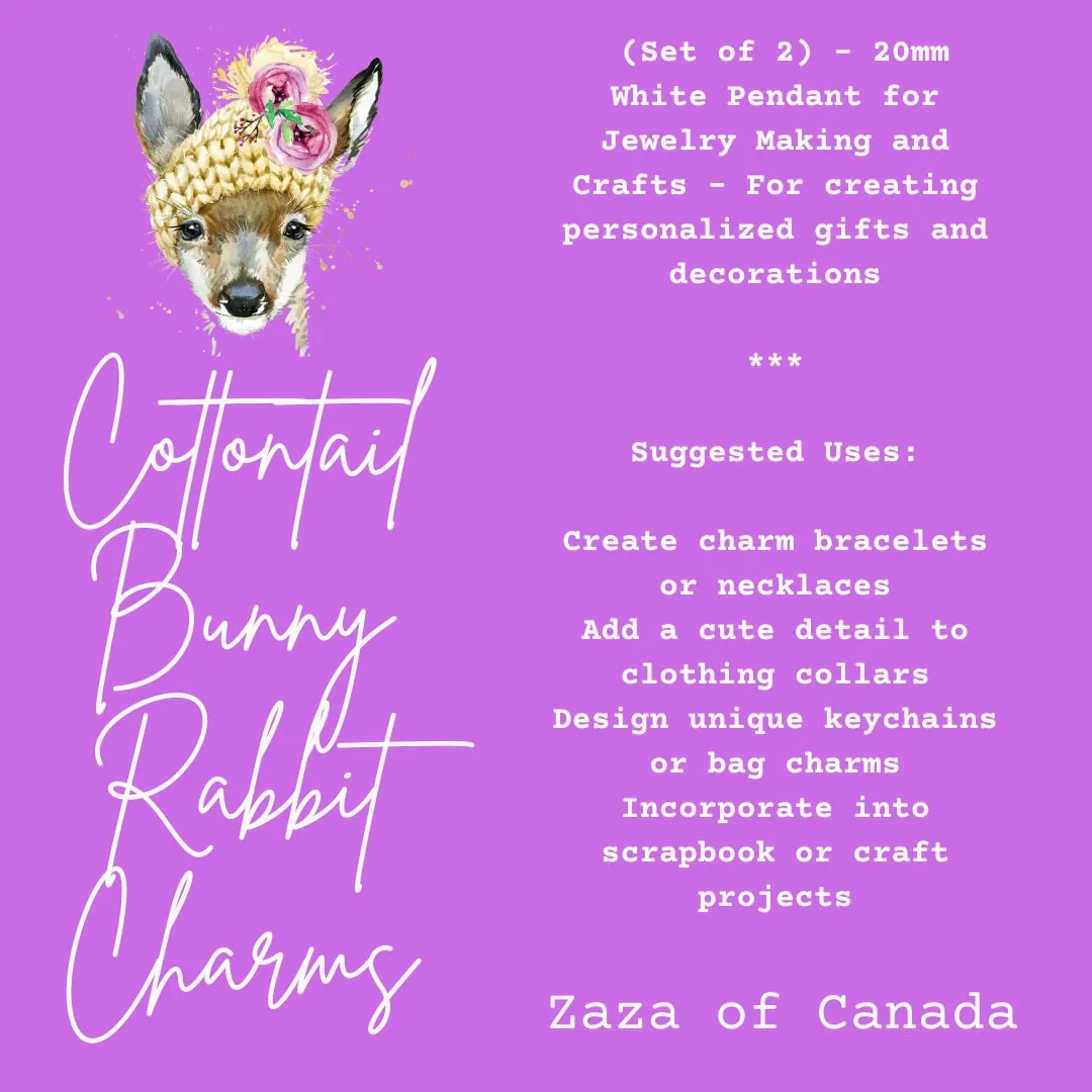 Bunny Rabbit Charms