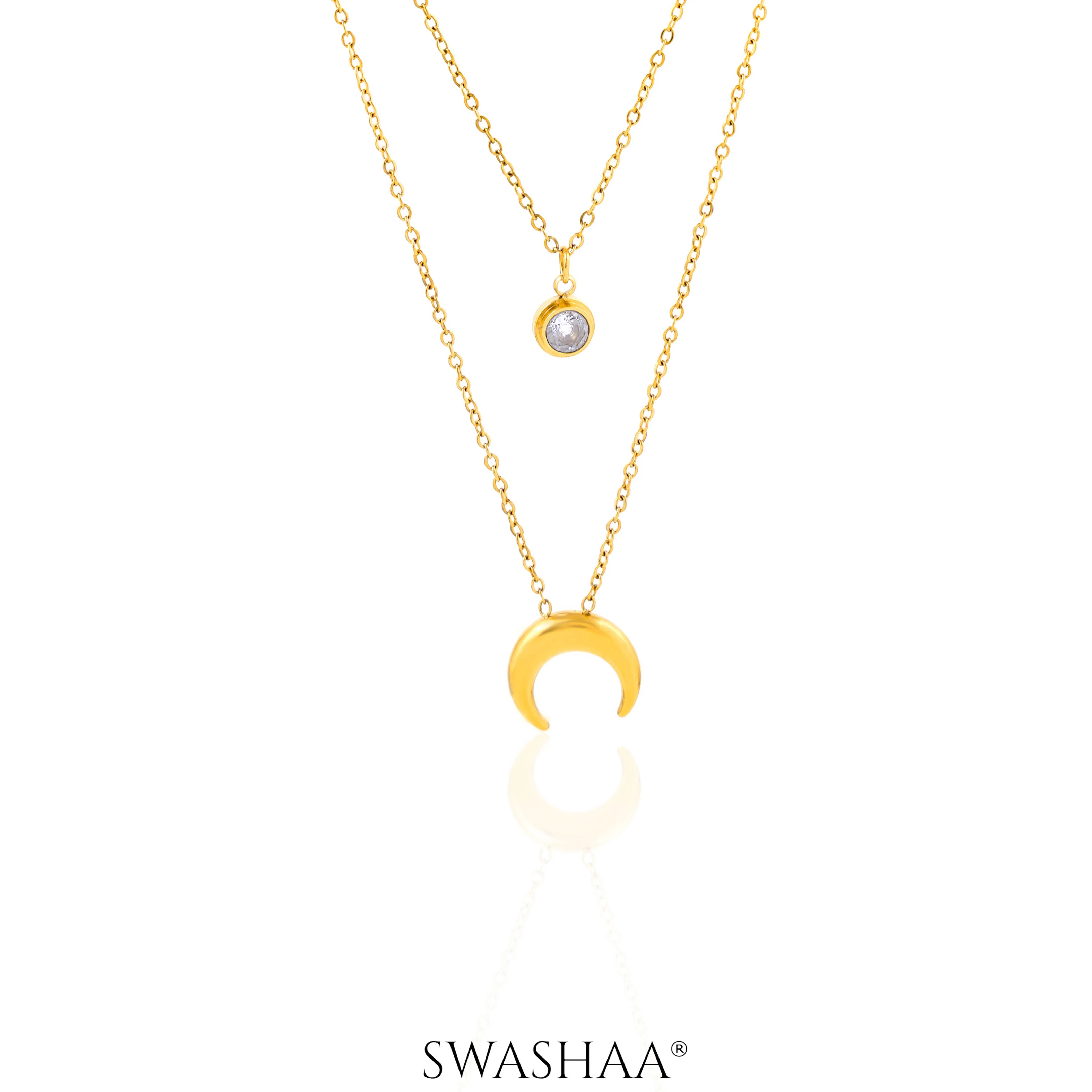 California 18K Gold Plated Necklace