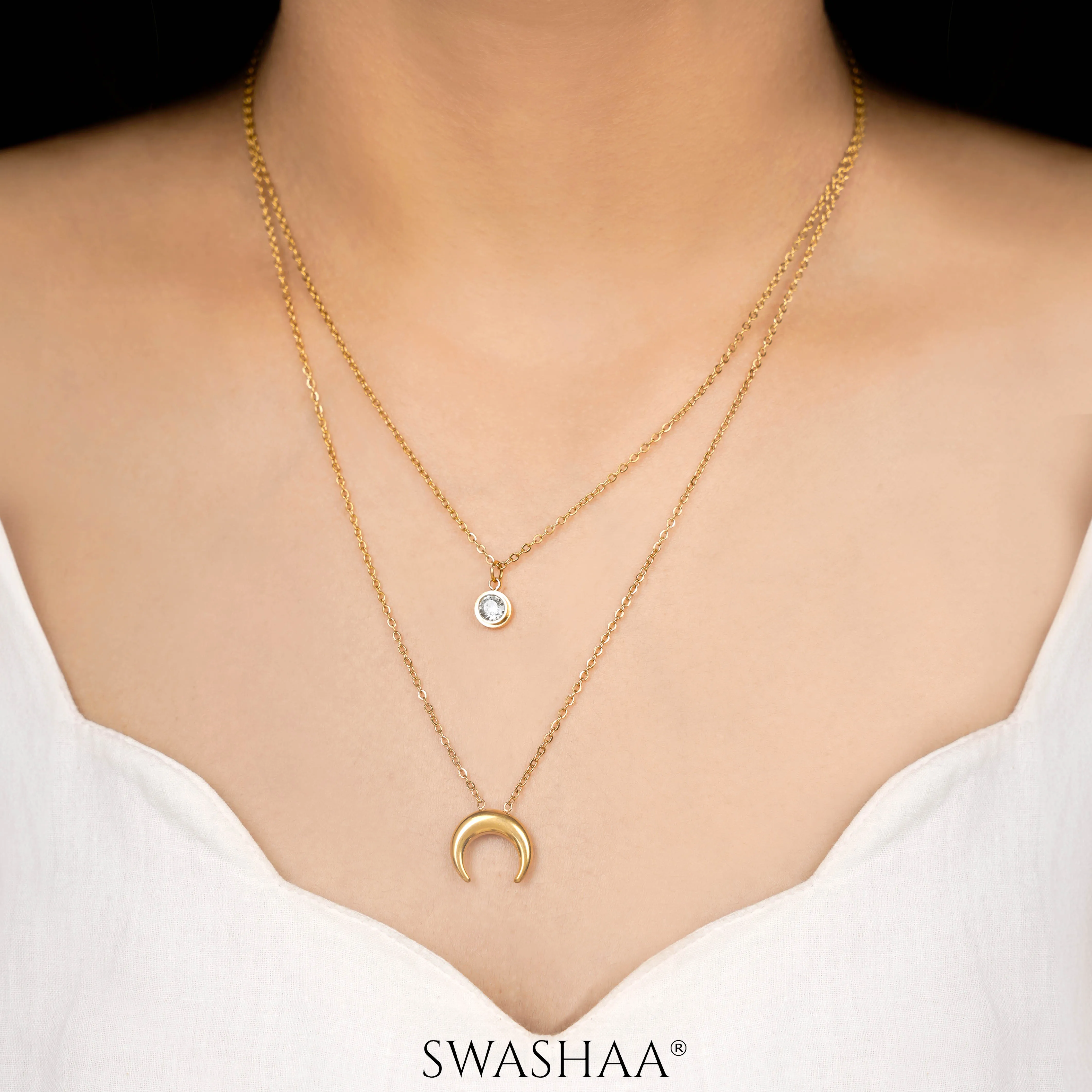 California 18K Gold Plated Necklace