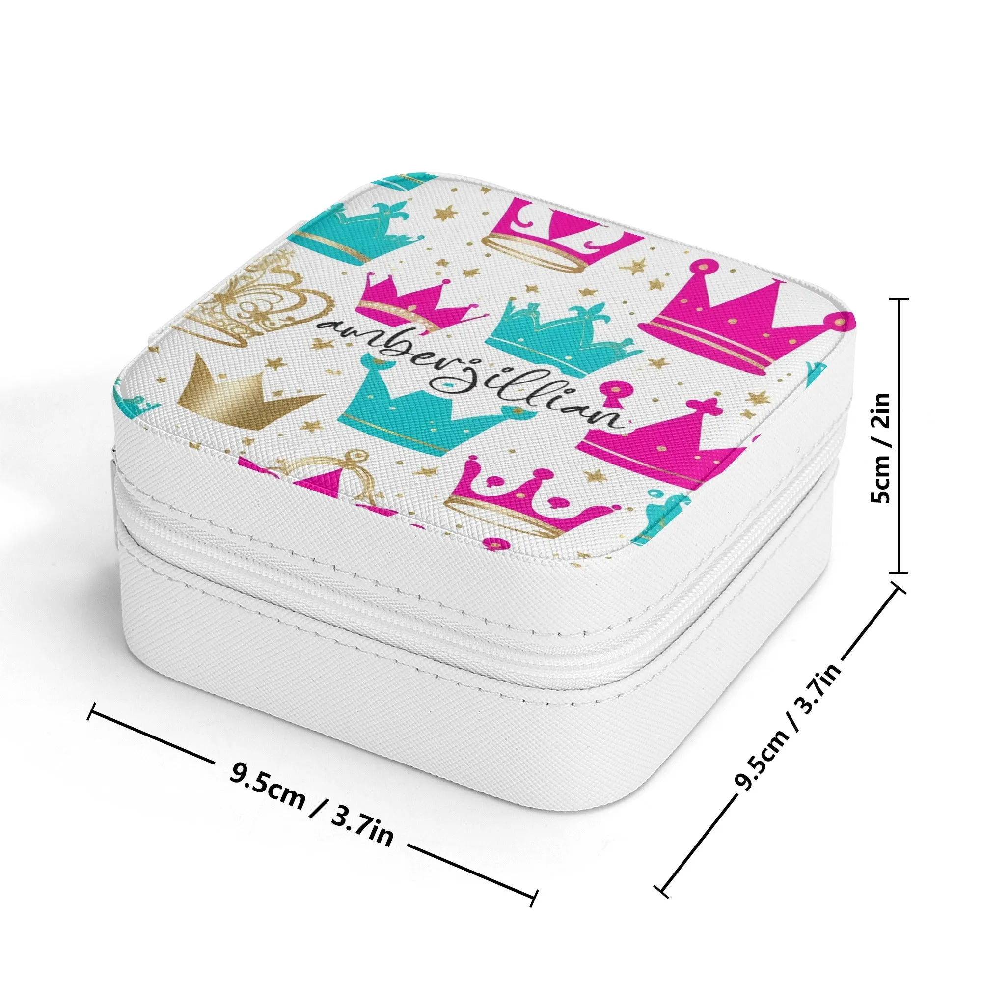 Call Me Queen - Square Jewelry Case Box