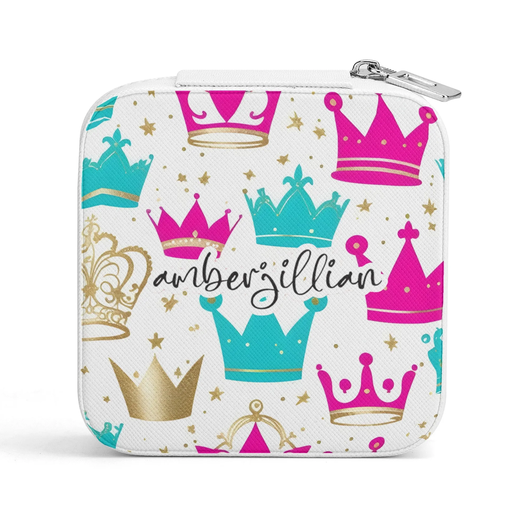 Call Me Queen - Square Jewelry Case Box