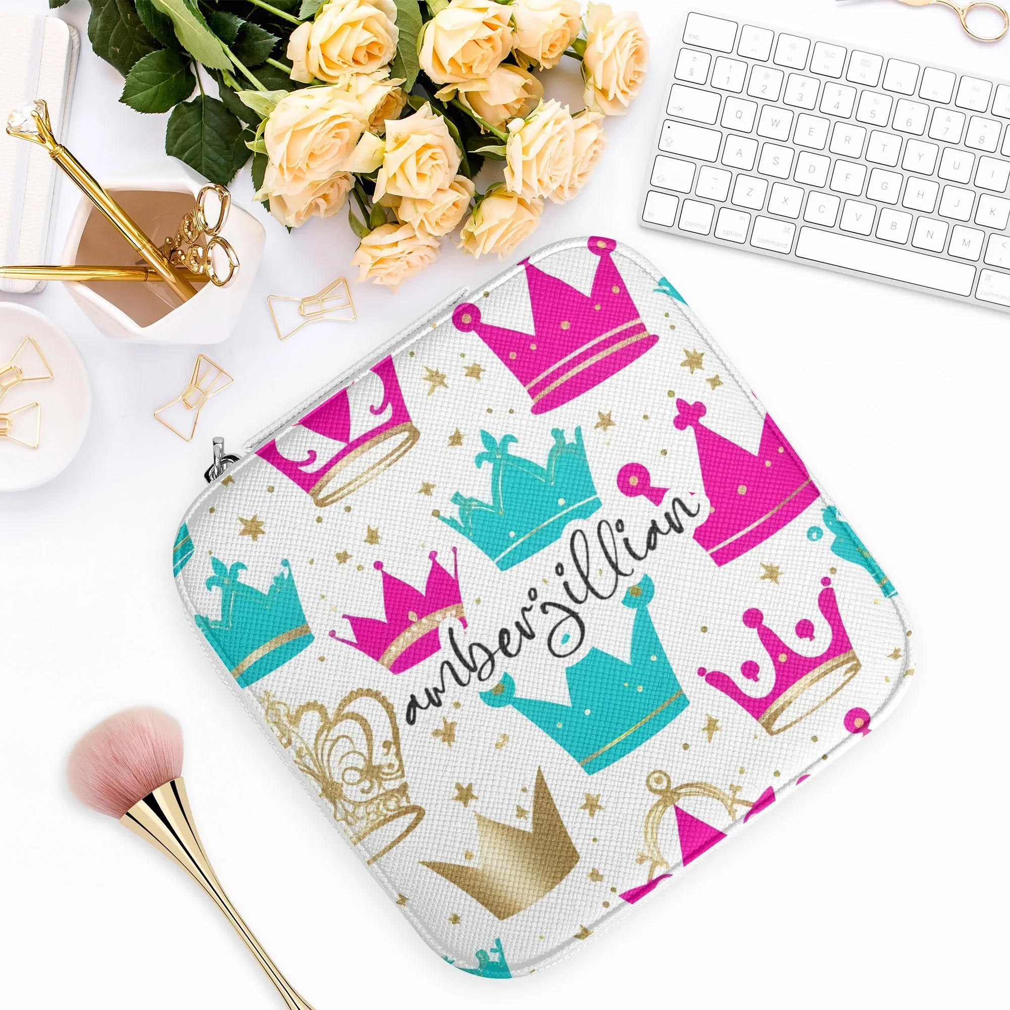 Call Me Queen - Square Jewelry Case Box