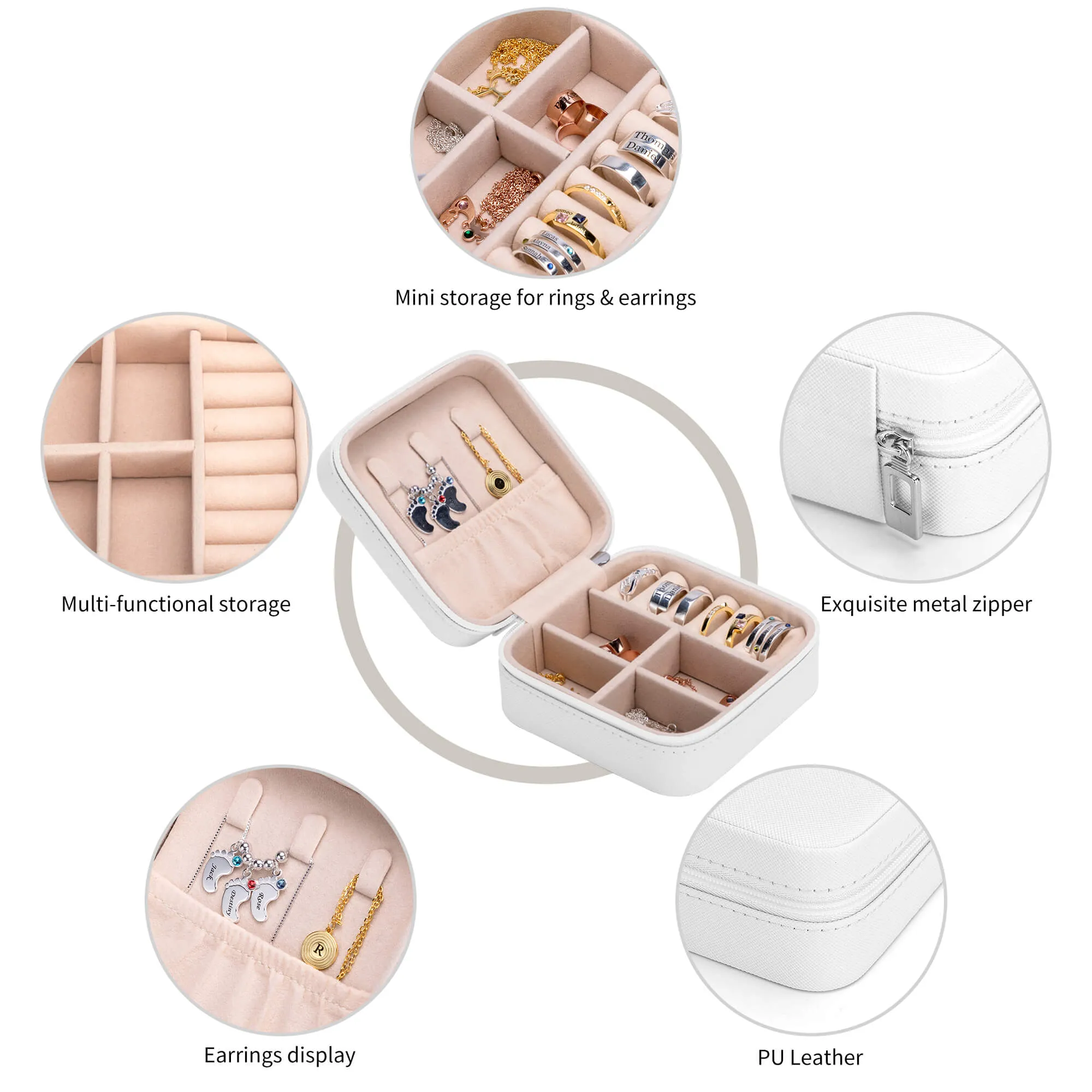 Call Me Queen - Square Jewelry Case Box
