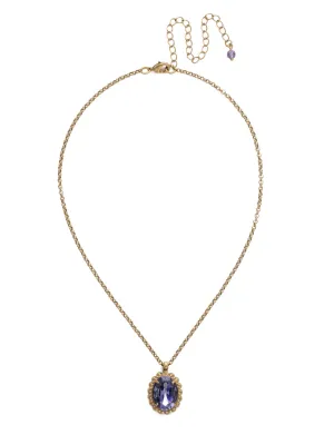 Camellia Pendant Necklace - NDQ7AGJT