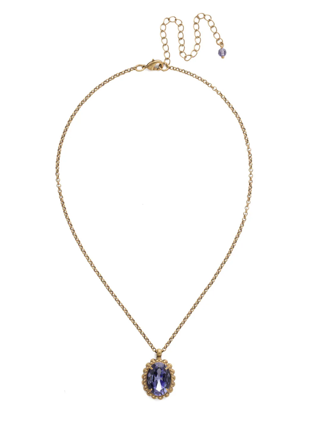 Camellia Pendant Necklace - NDQ7AGJT