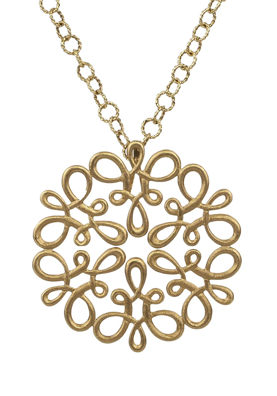 Carla Amorim Passatempo 18K Yellow Gold Long Chain Necklace | 34"