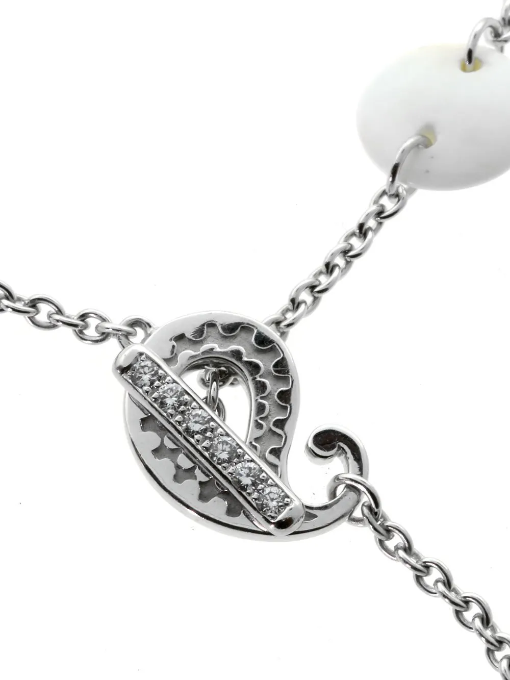 Carrera y Carrera Diamond Aqua White Gold Necklace