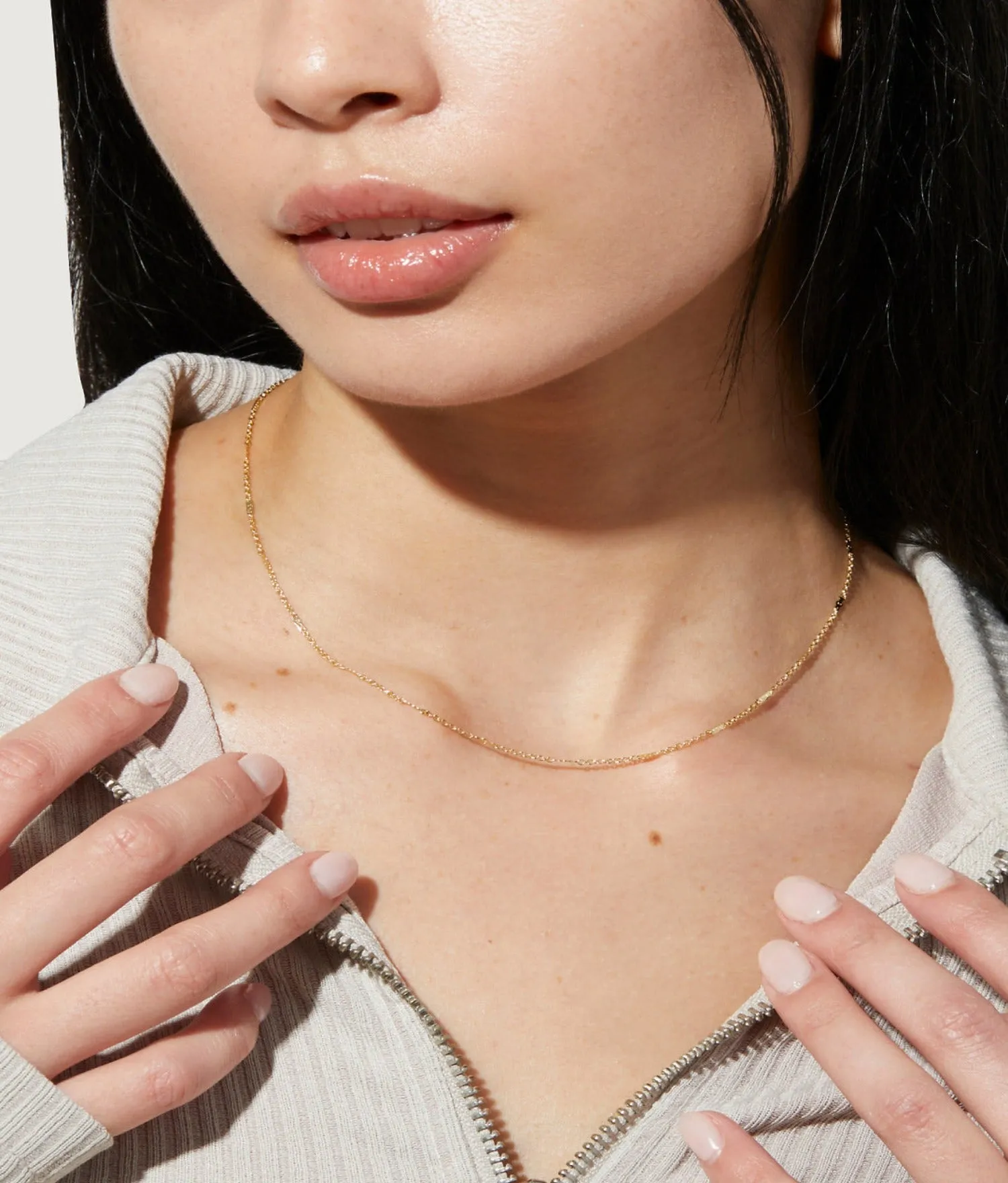 Charlotte Bar Chain Necklace - Ana Luisa