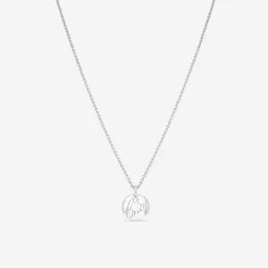 Chopard Chopardissimo 18K White Gold Pendant Necklace 797796-1001