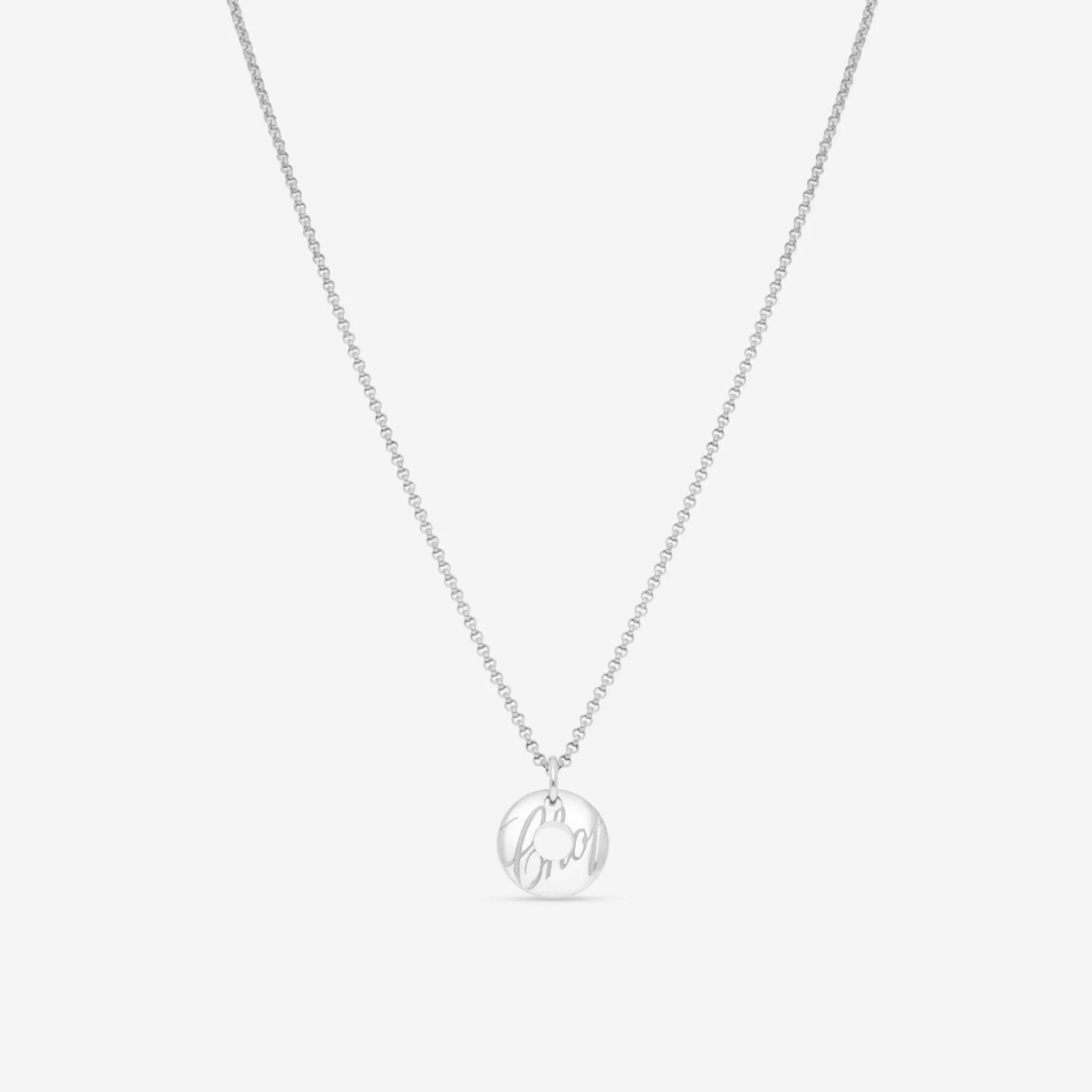 Chopard Chopardissimo 18K White Gold Pendant Necklace 797796-1001