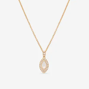 Chopard Happy Diamonds 18K Yellow Gold Diamond Pendant Necklace 795256-0001