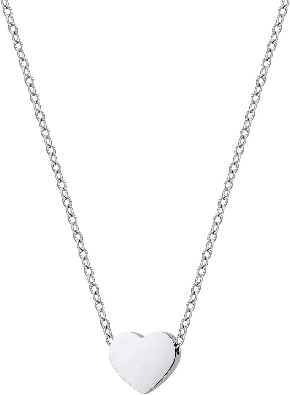 Christmas Gifts for Women,Heart Necklace ，Gold Necklaces for women，Cute Dainty Love Pendant Necklace for Women, Ladies Silver Necklaces