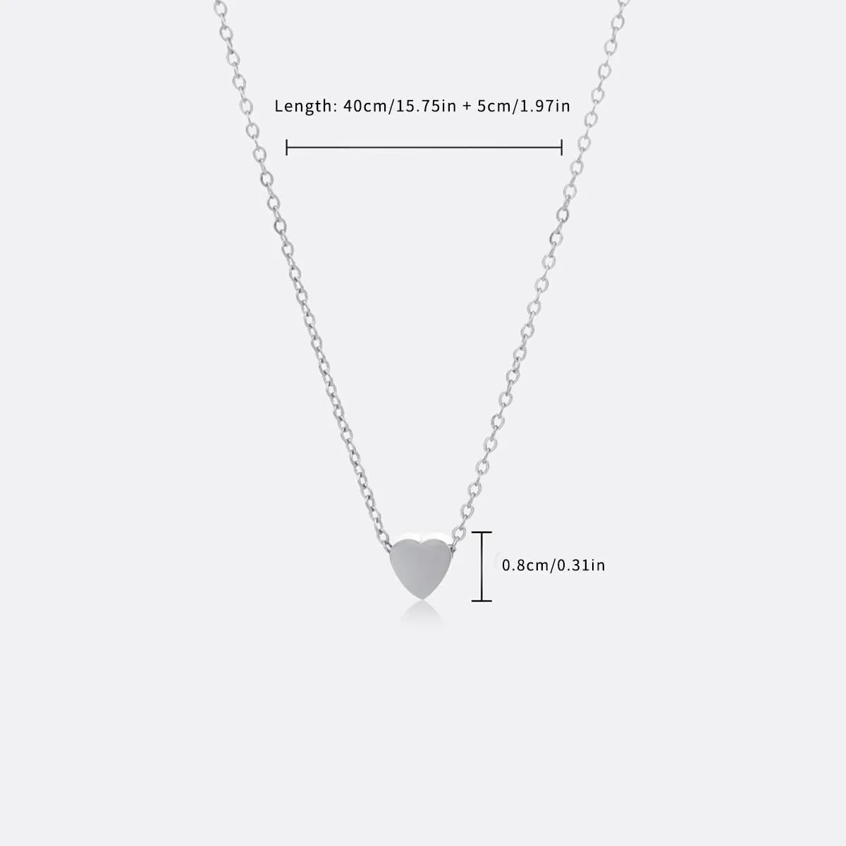 Christmas Gifts for Women,Heart Necklace ，Gold Necklaces for women，Cute Dainty Love Pendant Necklace for Women, Ladies Silver Necklaces