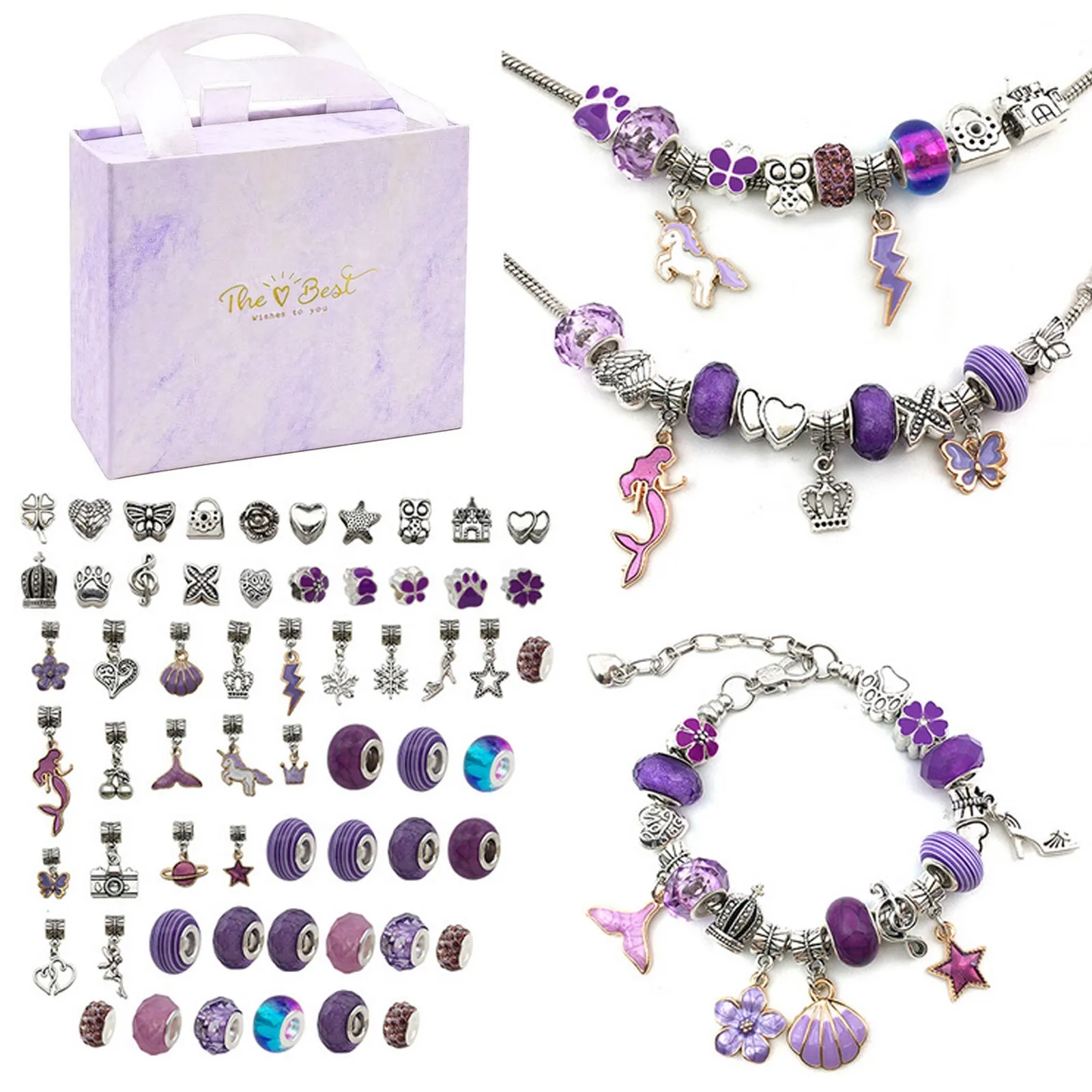 Christmas Jewerly Making Kit Charm Bracelet