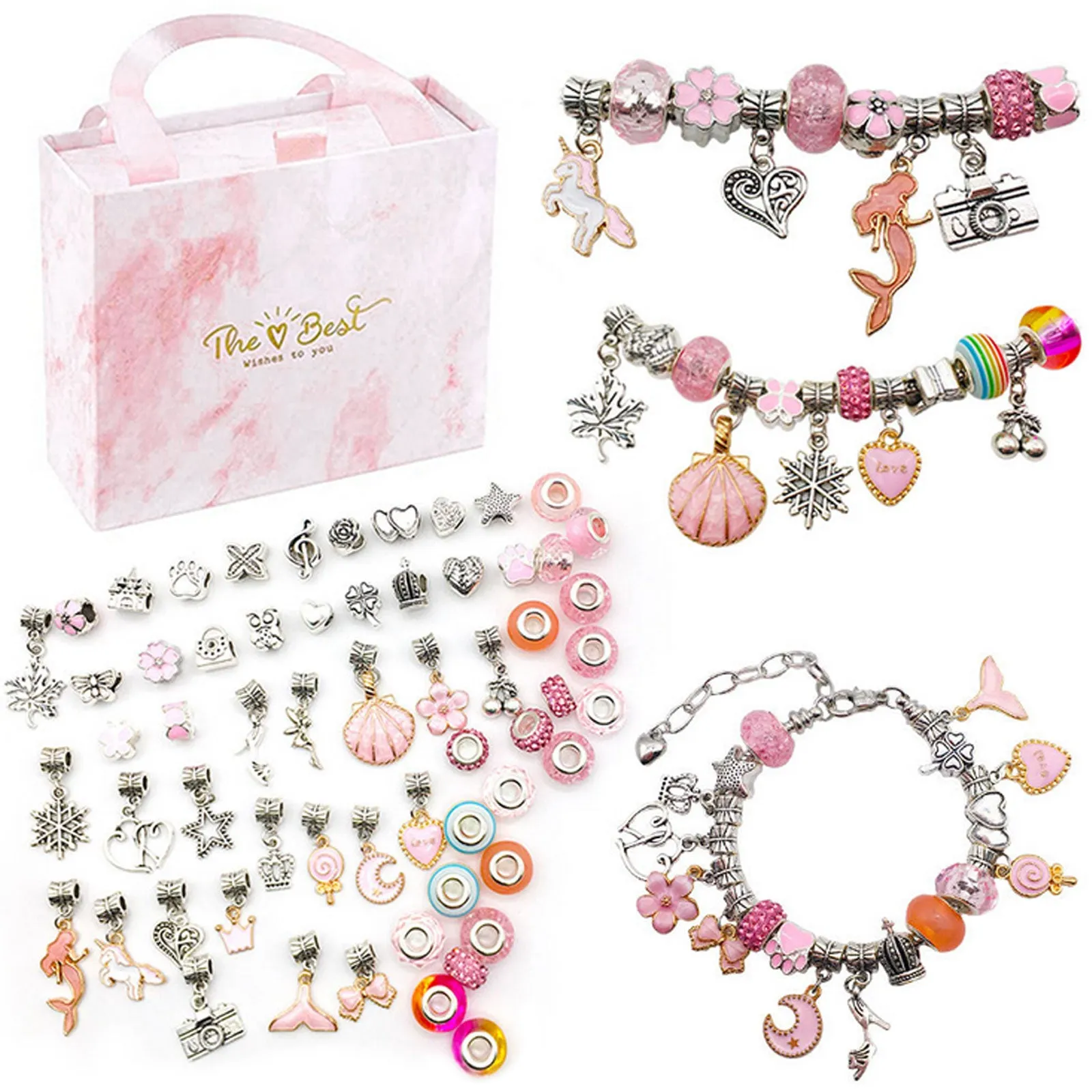 Christmas Jewerly Making Kit Charm Bracelet