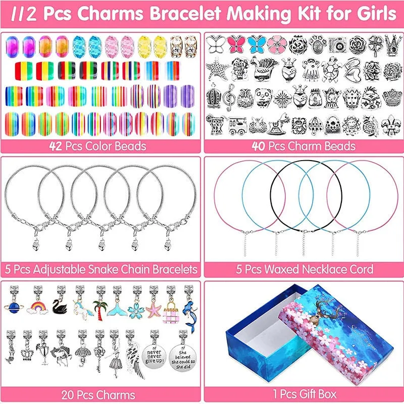 Christmas Jewerly Making Kit Charm Bracelet