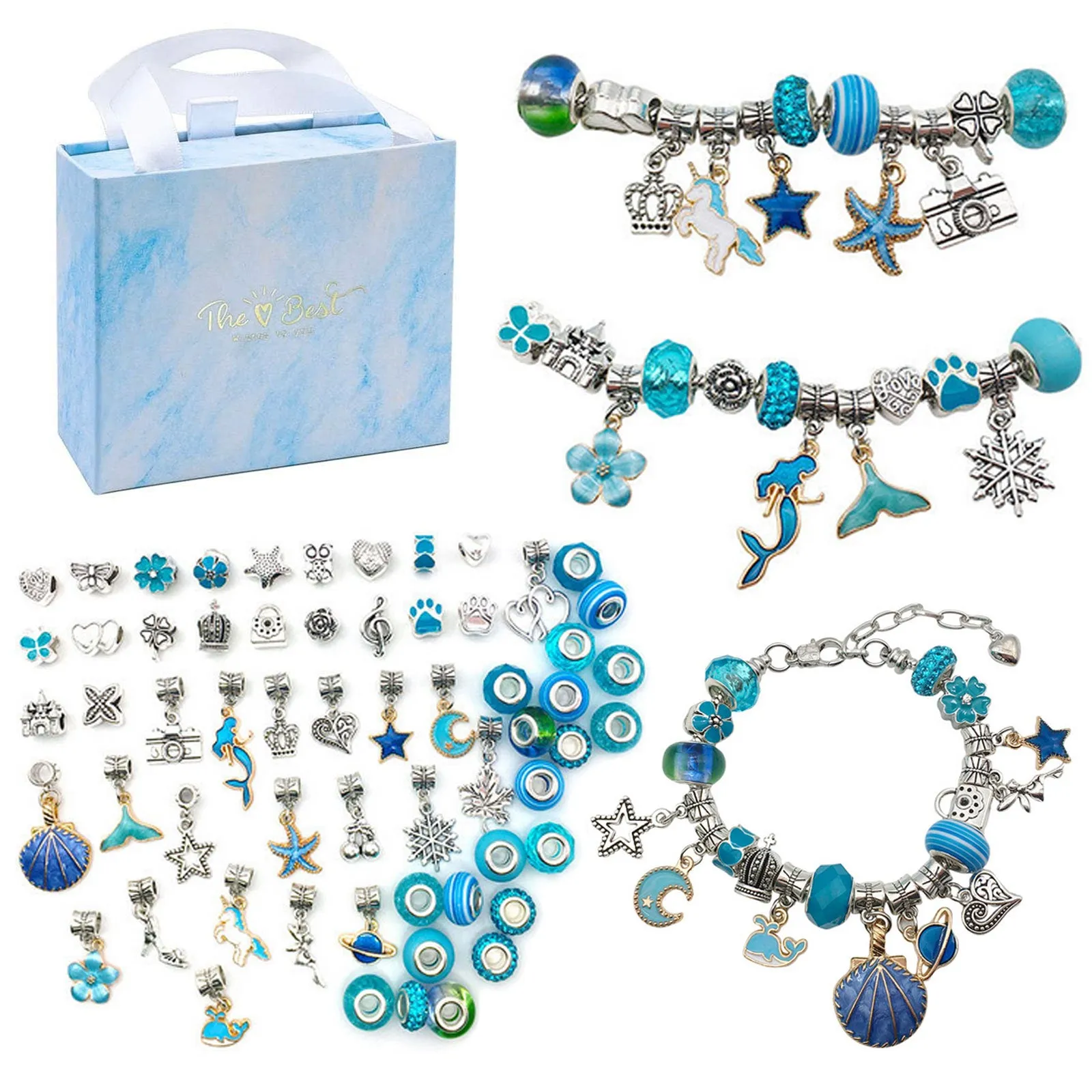 Christmas Jewerly Making Kit Charm Bracelet