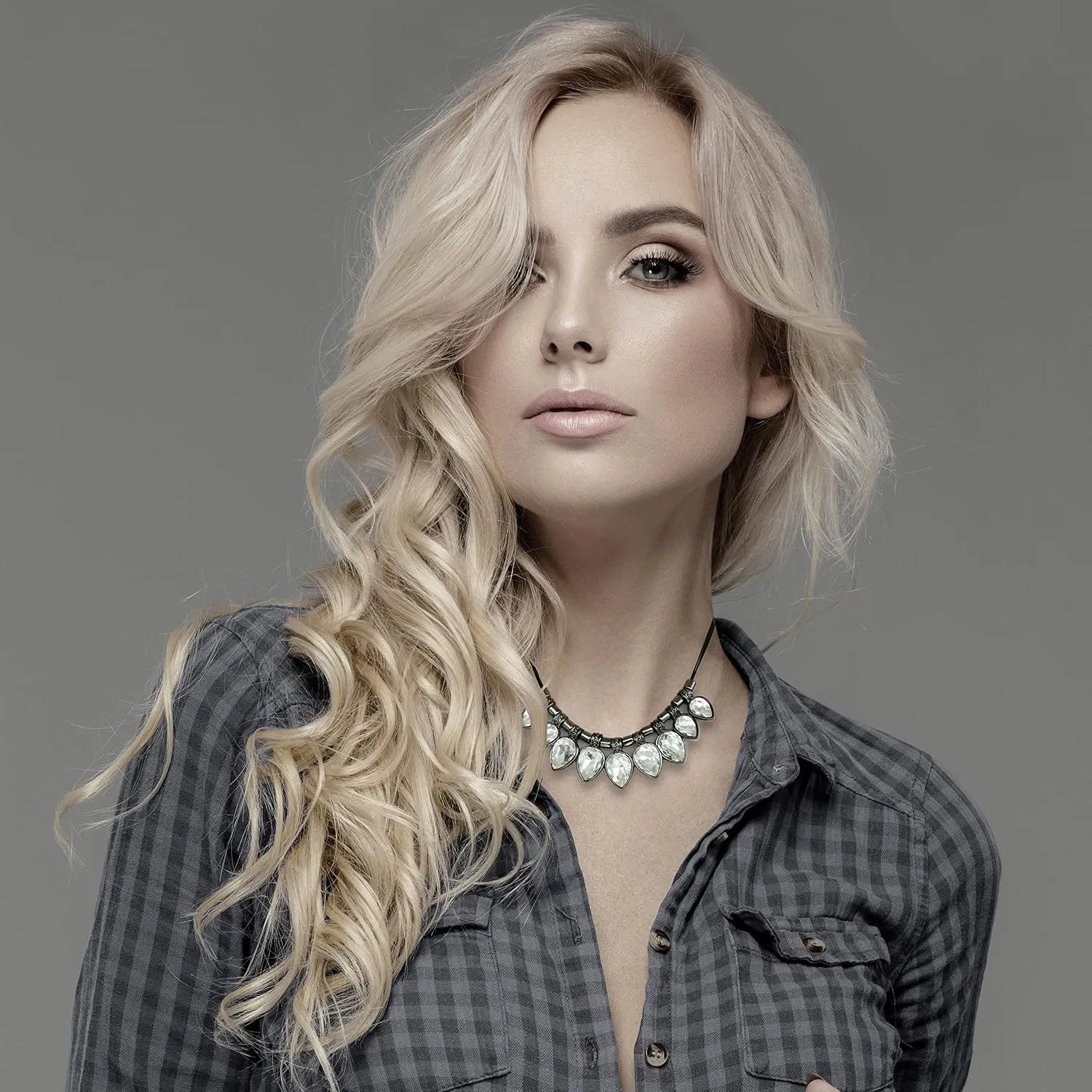 Chunky Collar Necklaces for Women Fashion Geometric Choker Jewelry
