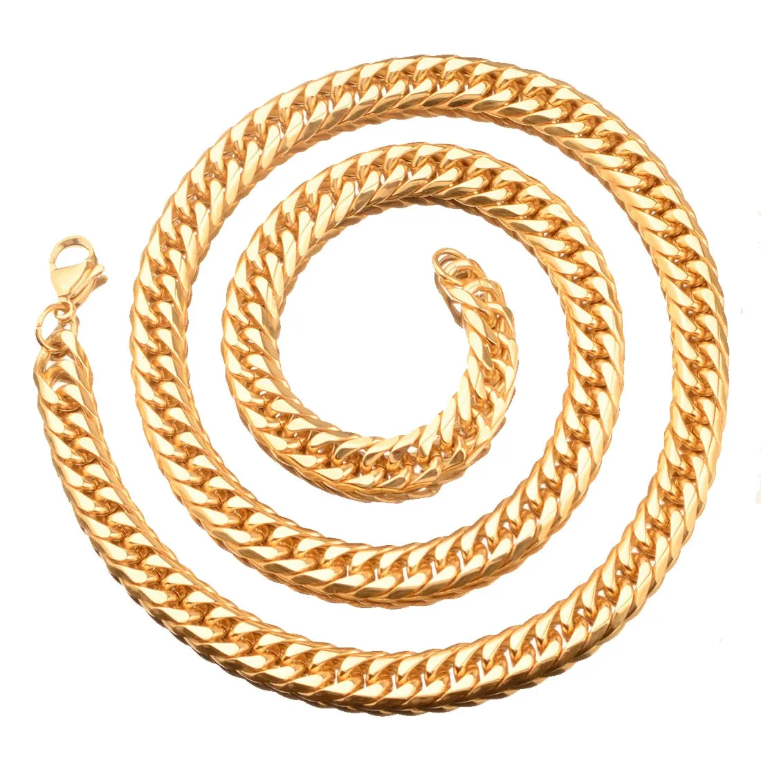 chunky gold necklace