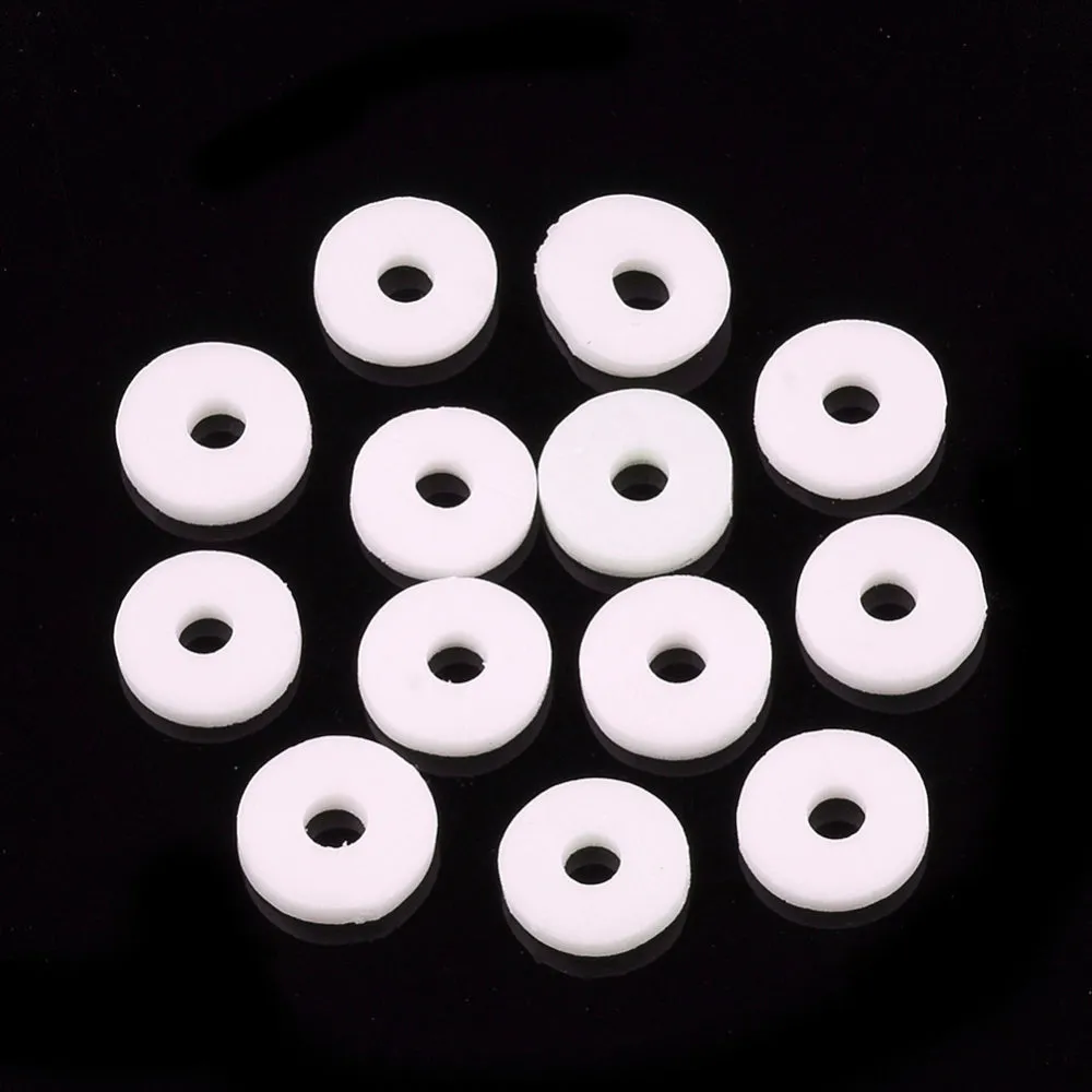 Clay 3mm Beads - Papaya Whip (1 Strand)