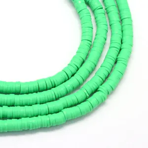 Clay 3mm Beads - Spring Green (1 Strand)