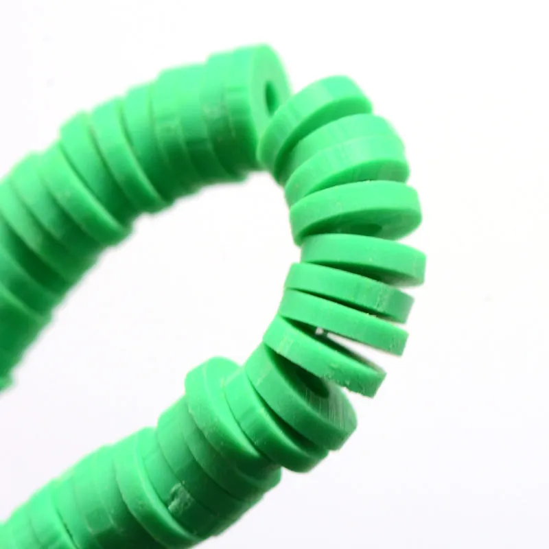 Clay 3mm Beads - Spring Green (1 Strand)