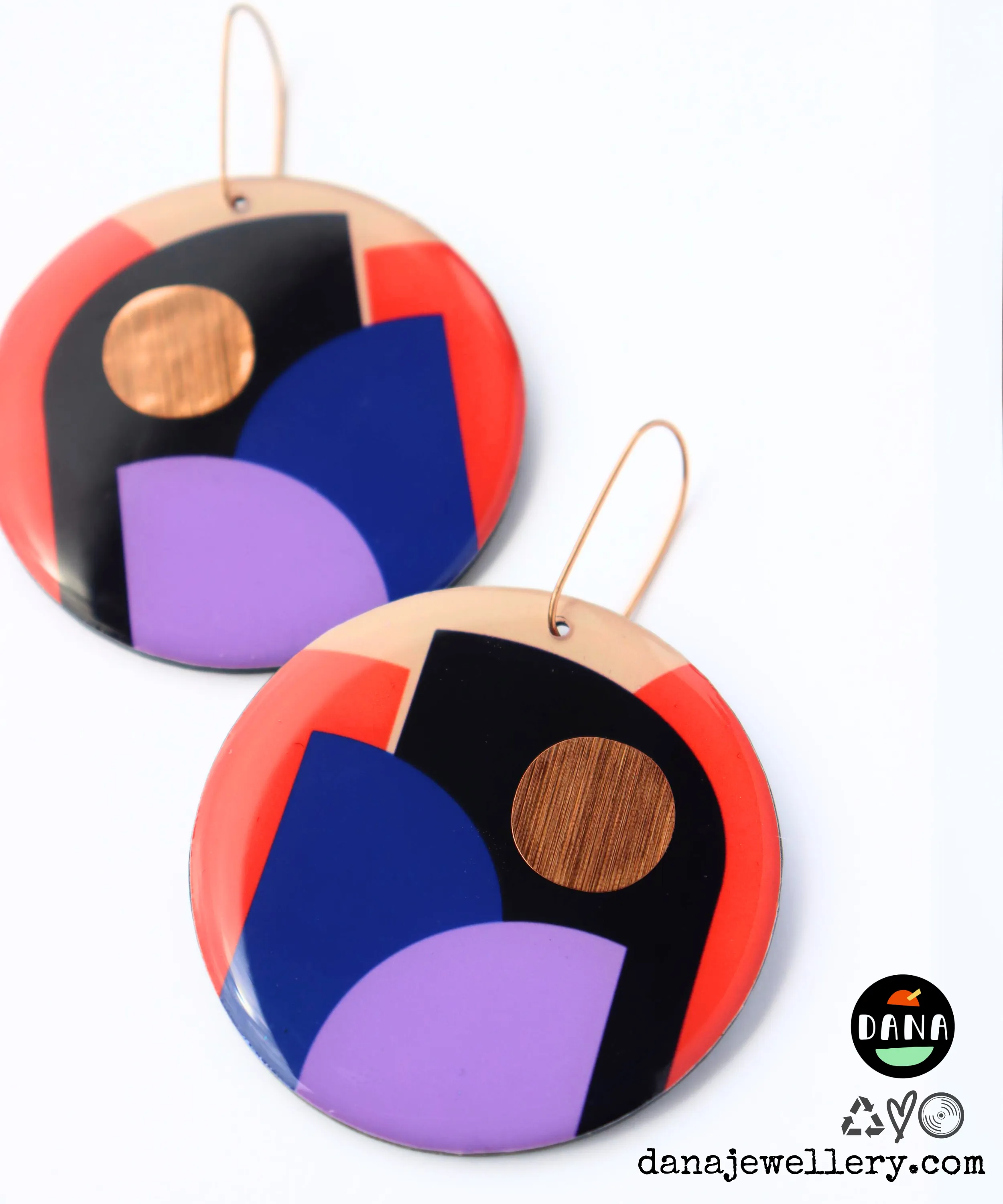 CLEO no.2 / modern abstraction on your ears / unique Irish jewellery design