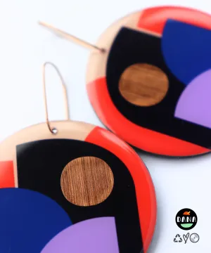 CLEO no.2 / modern abstraction on your ears / unique Irish jewellery design