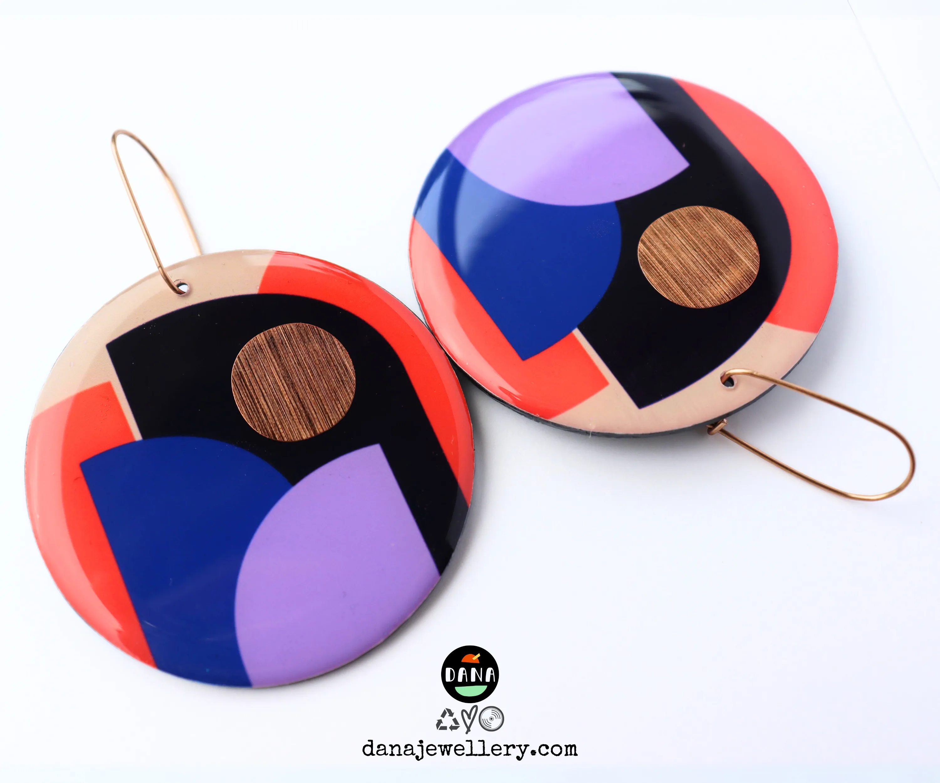 CLEO no.2 / modern abstraction on your ears / unique Irish jewellery design