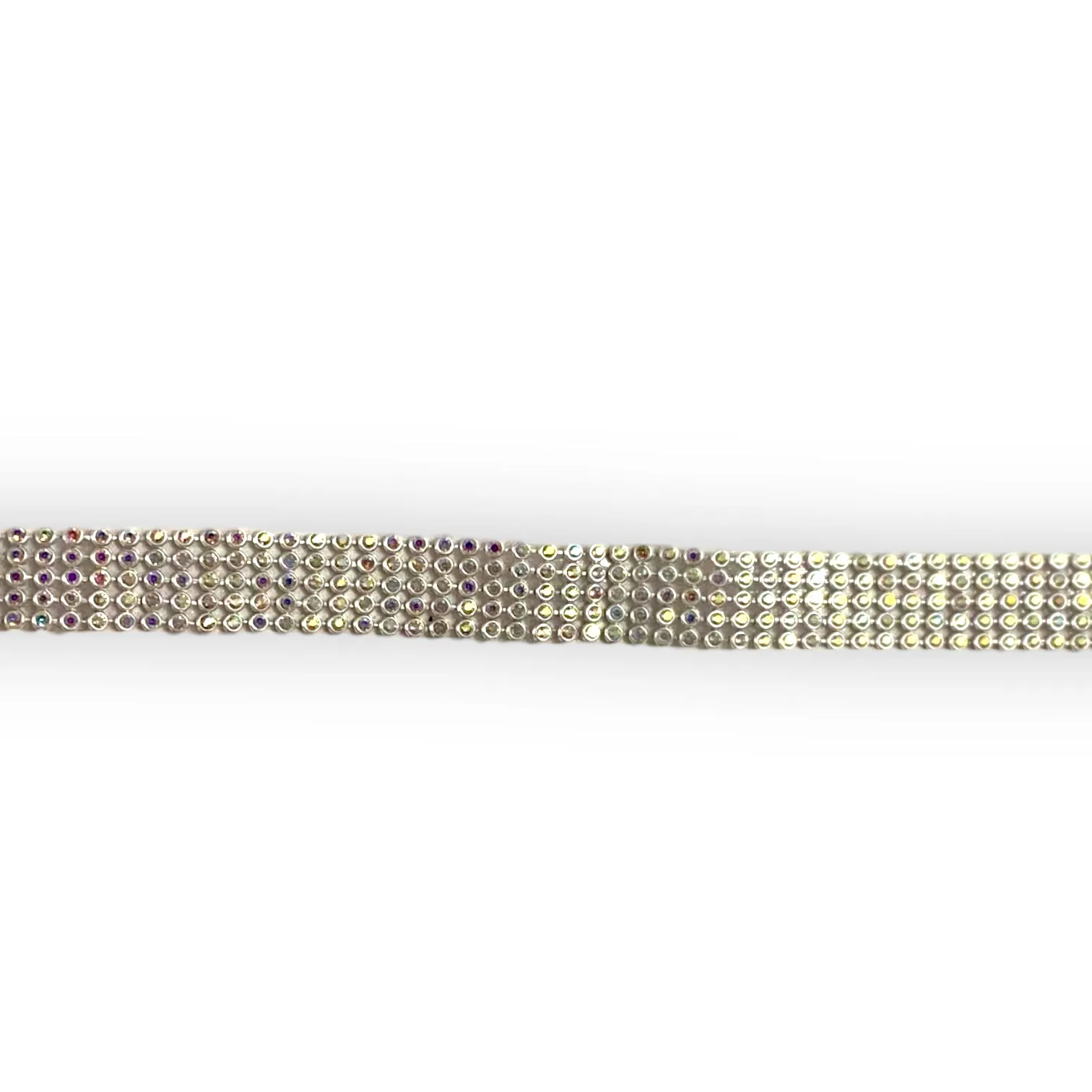 Colorful Rhinestone Choker Necklace